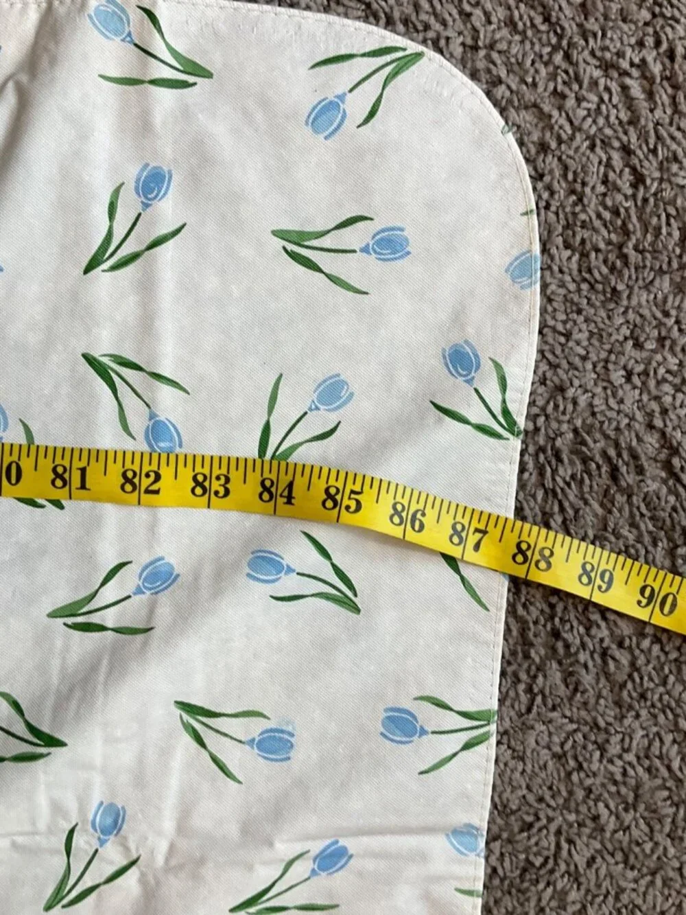 Vintage 80's Better Home Flannel Back Tablecloth 52